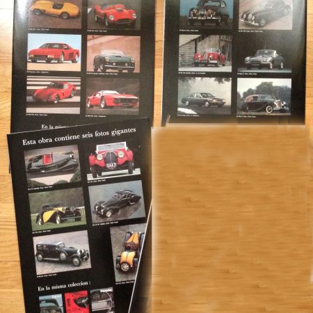 coches míticos 18 láminas